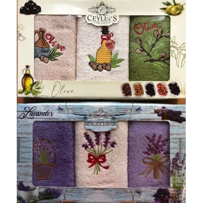 Набор полотенец 3шт 30*50 Турция