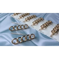 Заколка на челку, 6см