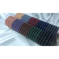 Резинка пружинка, темный микс