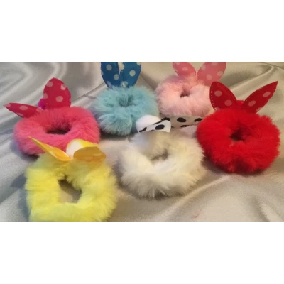 Резинка, пушистик