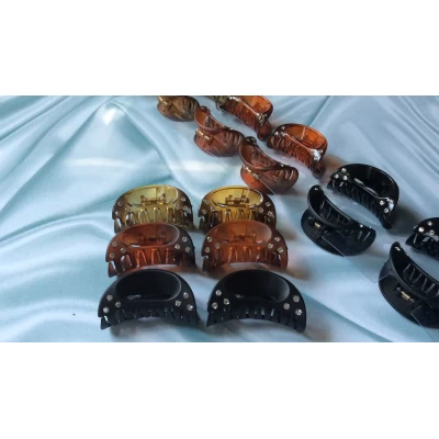 Краб каучук, кофейный микс, 4,5 см