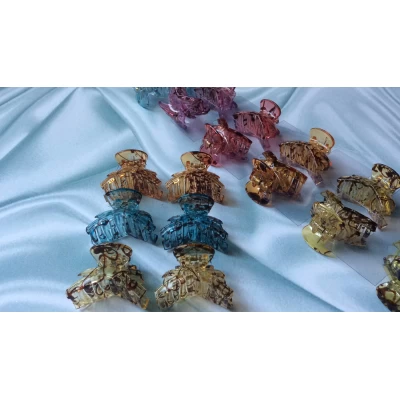 Краб силикон, карамель, 3 см