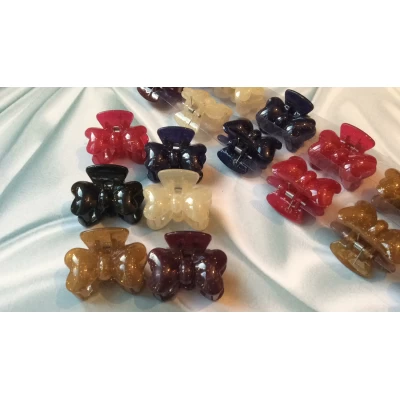 Краб пластик лак с глиттером, 3 см Краб пластик лак с глиттером, 3 см