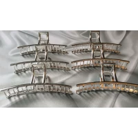 Краб металл, большой,серебро, 12 см