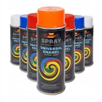 Эмаль-спрей CHAMPION "УНИВЕРСАЛЬНЫЙ" аэрозольный 400 мл, 48 цветов 