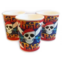 Стаканчики одноразовые детские "Пират" 10 шт./уп. 
