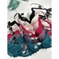 Комплект нижнего белья 55 В, кружевной бюст на поролоне