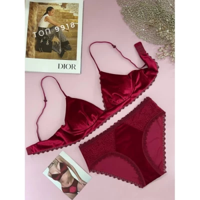 Комплект нижнего белья, топ со съемным поролоном, 9918