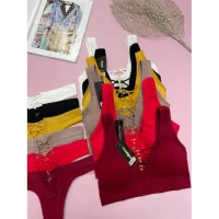 Комплект нижнего белья с и горчичным 317/290