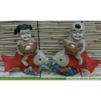 Рыба с детьми (11х12х5 см)