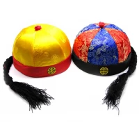 Китайская шапка с косой (d-18,h-10 см)