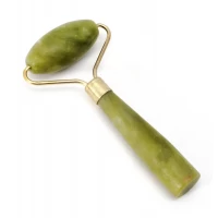 Массажер нефритовый валик с ручкой  (11х5,5х2 см)