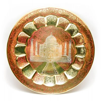 Тарелка бронзовая настенная (29 см) Тарелка бронзовая настенная (29 см)