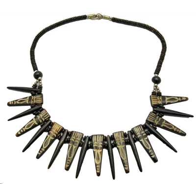 Ожерелье резное из кости код 18121