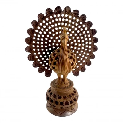 УЦЕНКА Павлин деревянный резной (15х11х5см) УЦЕНКА Павлин деревянный резной (15х11х5см)