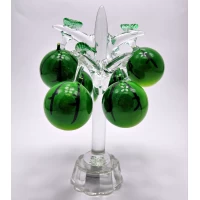 Дерево Арбуз хрусталь (6 плодов)(15,5х8,5х8,5 см)