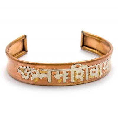 Браслет медный "Мантра"  код 18330