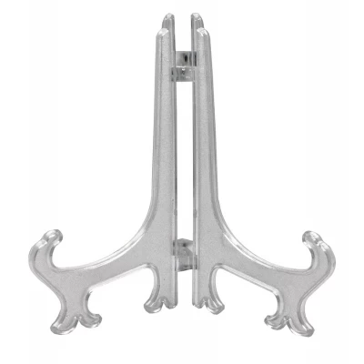 Подставка под тарелки прозрачная (15 см)(5 шт/уп) код 18341