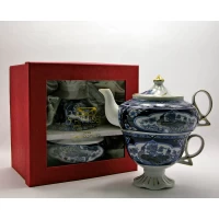 Сервиз фарфор (3TA1003-5) 1 чайник + 1 чашка Павлины (200/400 мл чашка/чайник) Сервиз фарфор (3TA1003-5) 1 чайник + 1 чашка Павлины (200/400 мл чашка/чайник)