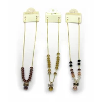 Ожерелье хрустальное