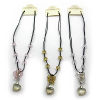 Ожерелье хрустальное