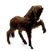 Конь винтажный мех натуральный (12)