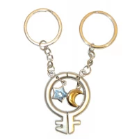 Брелоки для влюбленных (D) Венера и Марс