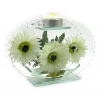 Цветок в стекле (17х12,5х5 см)
