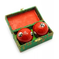 Шары массажные музыкальные Инь Янь (d-4,7 см)