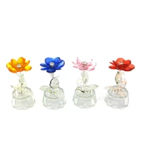 Цветок хрустальный (10х4,5х4,5 см)