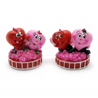 Фигурка Два сердечка (4 шт/уп)