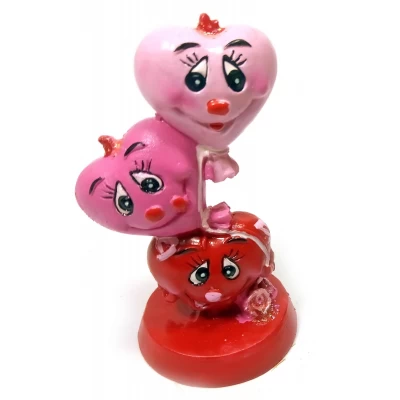 Фигурка 3 сердечка (7х3х3 см)A Фигурка 3 сердечка (7х3х3 см)A