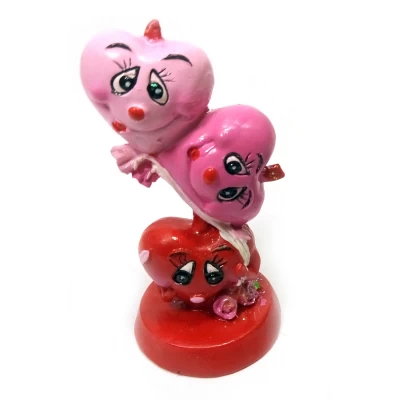 Фигурка 3 сердечка (7х3х3 см)B Фигурка 3 сердечка (7х3х3 см)B