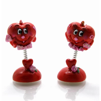 Фигурка Сердечко на пружинке (8 шт/уп)(7х3х3 см) Фигурка "Сердечко на пружинке" (8 шт/уп)(7х3х3 см)(W845265) код 18996