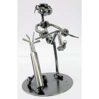 Техно-арт Игрок в гольф металл (15х11х11 см.)