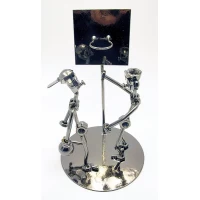 Техно-арт Баскетболисты металл (23х14,5х14,5 см)