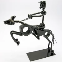 Техно-арт Всадник (22,5х18х6 см)