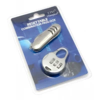 Замок кодовый с перочинным ножом