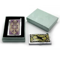 Визитница Серебро