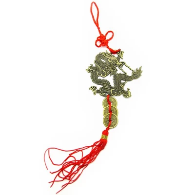 Подвеска с монетами Дракон Подвеска с монетами Дракон