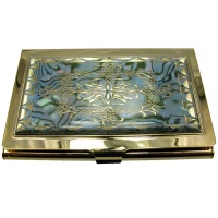 Визитница Золото (9,5х6,5х0,5 см)19306 M