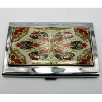 Визитница Серебро (9,5х6,5х0,5 см)19328 C