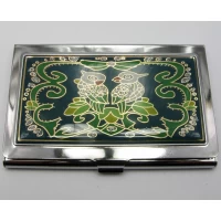 Визитница Серебро (9,5х6,5х0,5 см)19328 D