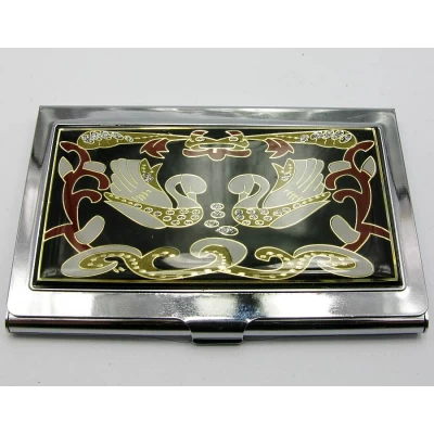 Визитница "Серебро" (9,5х6,5х0,5 см)19328 F код 19520