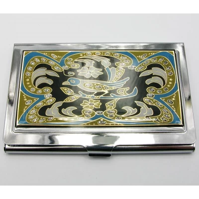 Визитница Серебро (9,5х6,5х0,5 см)19328 L