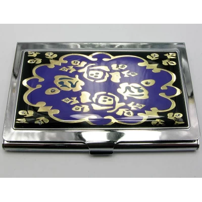 Визитница Серебро (9,5х6,5х0,5 см)19328 M