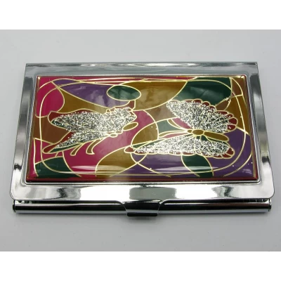 Визитница Серебро (9,5х6,5х0,5 см)19328 N