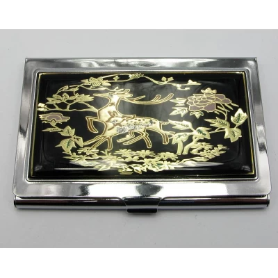 Визитница Серебро (9,5х6,5х0,5 см)19328 S