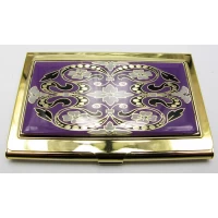 Визитница Золото (9,5х6,5х0,5 см)19310 D