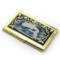 Визитница Золото (9,5х6,5х0,5 см)19310 J